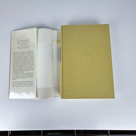 The Great Composers: Reviews and Bombardments by George Bernard Shaw (1978, HC) - Picture 7 of 8